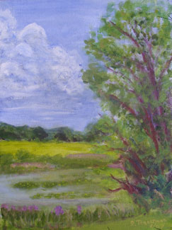Ooms Pond Painting